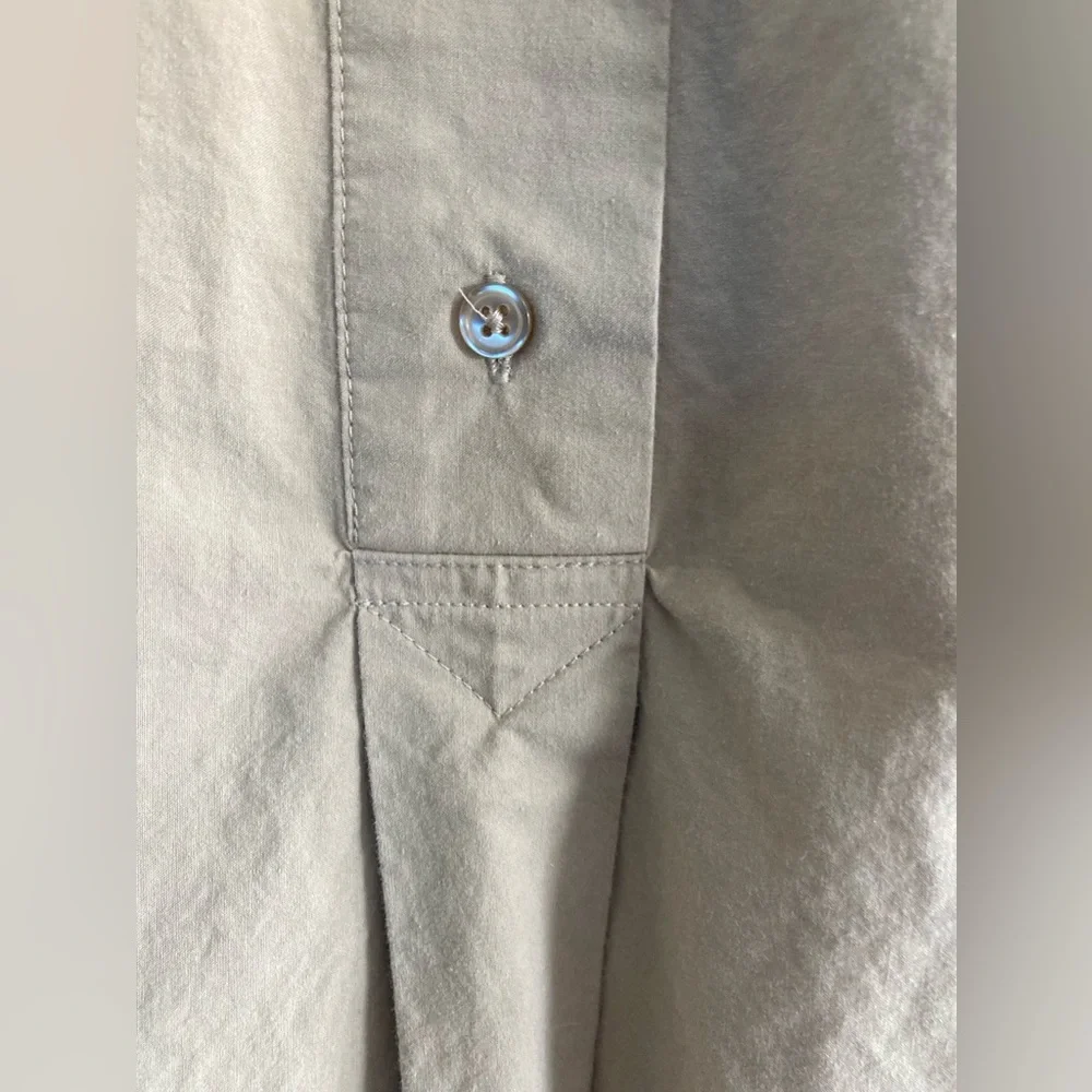 Banana Republic Sleeveless Dress medium Khaki Tan - Picture 6 of 9